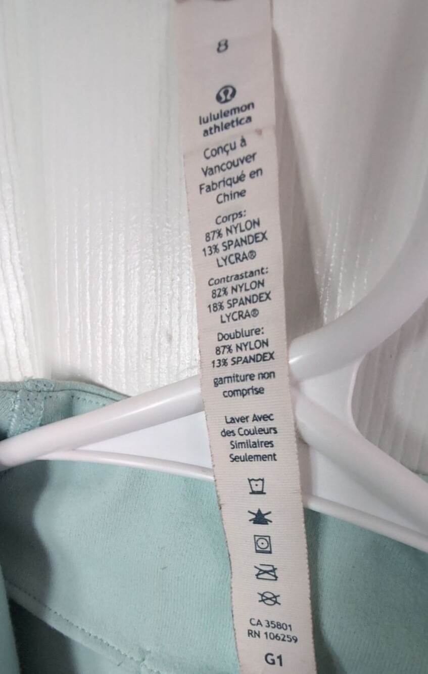 Lululemon Sport Full-Zip Jacket, Sz 8 - Picture 6 of 8